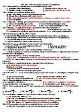Câu hỏi trắc nghiệm Lượng tử ánh sáng - Môn Vật lý Lớp 12
